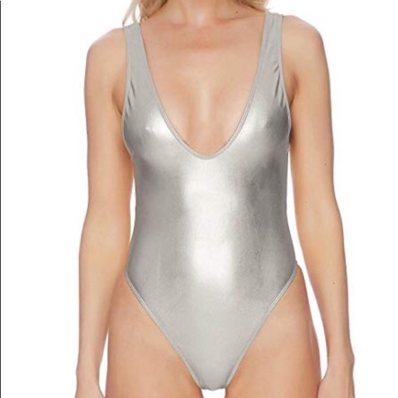 metallic swim